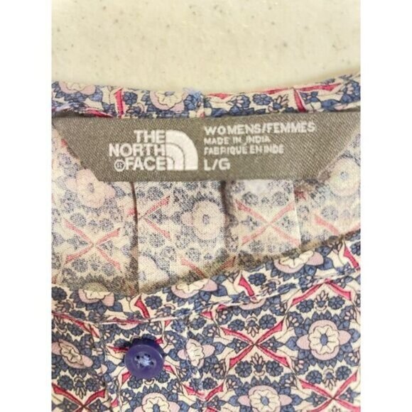 The North Face Floral Sleeveless Top Large - Picture 3 of 4